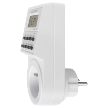 Spínací zásuvka digitální RST13D bílá 2