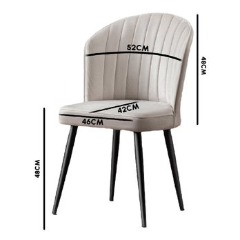 Jídelní židle RUBI hnědá/černá, set 2 ks 3