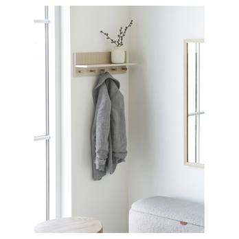 Nástěnný věšák RUCCO béžová 1