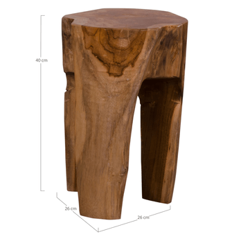Stolička RUSI teak 4