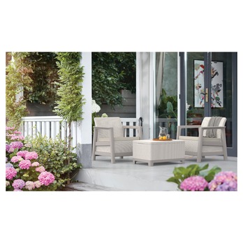 Zahradní sestava RYANA šedá/béžová 1