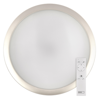 Stropní svítidlo SABI bílá/starorůžová, průměr 50 cm 2