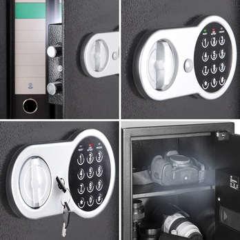 Digitální trezor SAFES černá 6