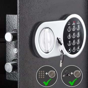 Digitální trezor SAFES černá 7