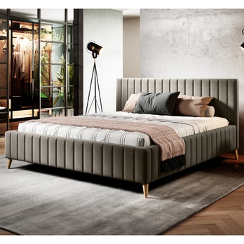 Postel SAGA 1 béžová, 180x200 cm 1