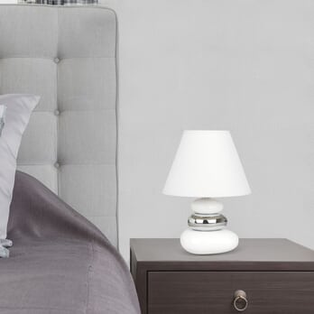 Stolní lampa SALEM bílá 1
