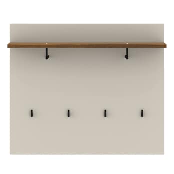 Předsíňový panel SALLO kašmírová/ořech alicante 2