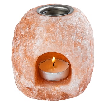 Solná lampa SALTOR oranžová 2