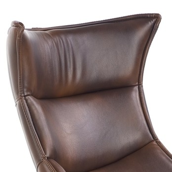 Designové křeslo SALVADOR tmavě hnědá 8