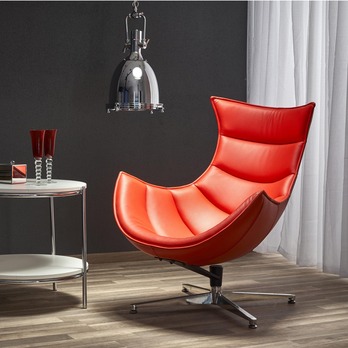 Designové křeslo SALVADOR červená 1