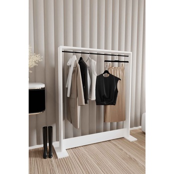 Stojan na šaty SALVITOR bílá 1