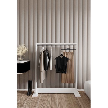 Stojan na šaty SALVITOR bílá 2