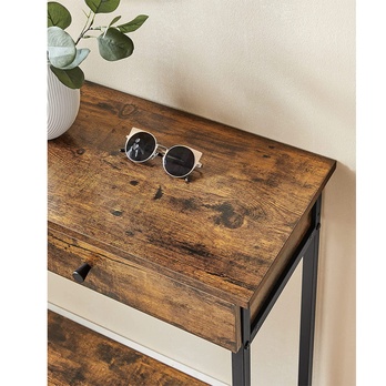 Konzolový stolek SAM hnědá/černá 3