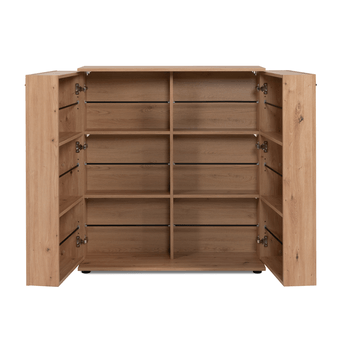 Botníková skříň SANCHO dub artisan 4