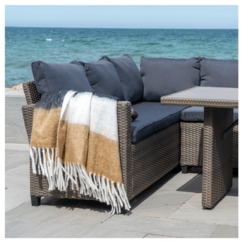 Deka  SANTRO bílá/hnědá/černá 1