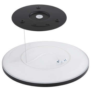 Stropní LED svítidlo SAPANA 3 černá/opál 6