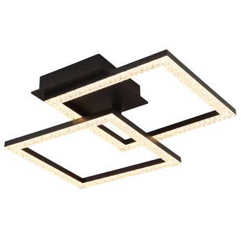 Stropní LED svítidlo SAPENA 2 černá 4