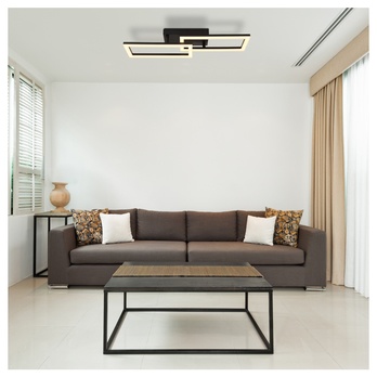 Stropní LED svítidlo SAPENA 3 černá/bílá 1