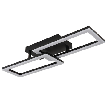 Stropní LED svítidlo SAPENA 3 černá/bílá 2