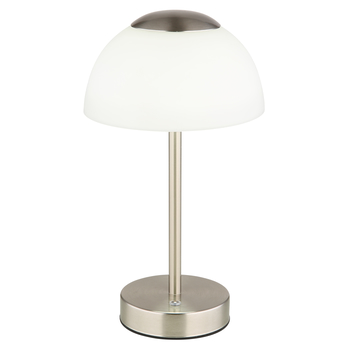 Stolní lampa SARIMA nikl/bílá 5