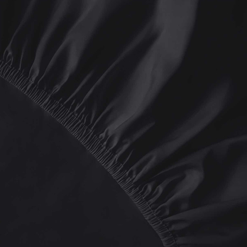 Prostěradlo  SATIN černá, 140x200 cm 2