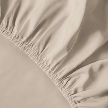 Prostěradlo  SATIN písková, 180x200 cm 2