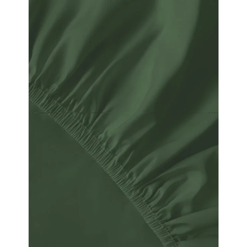 Prostěradlo  SATIN zelená, 90x200 cm 2