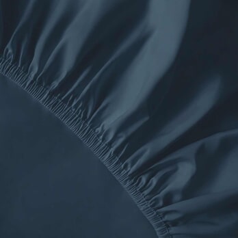 Prostěradlo  SATIN modrá, 140x200 cm 2