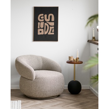 Křeslo SAUN písková 1