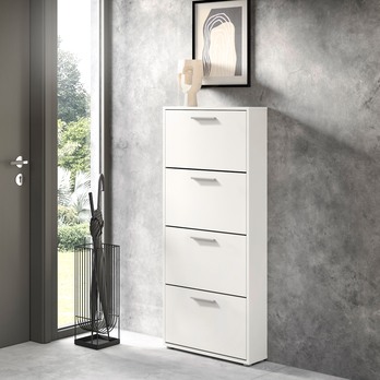 Botník SAXON 2 bílá 1