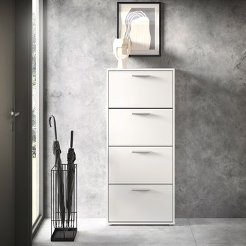 Botník SAXON 2 bílá 5