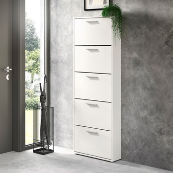 Botník SAXON 3 bílá 1