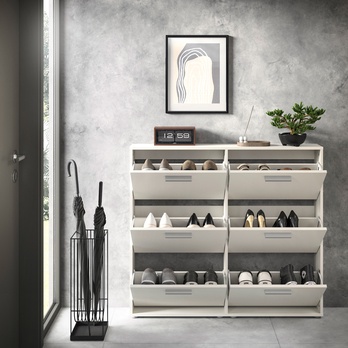 Botník SAXON 4 bílá 6