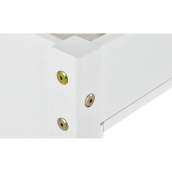 Postel s nočními stolky SCALLA bílá, 160x200 cm 9