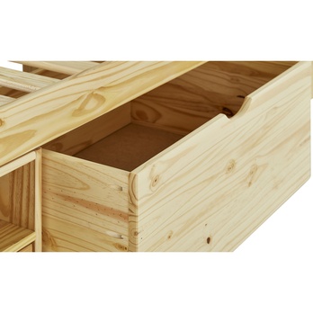 Postel s nočními stolky SCALLA borovice, 160x200 cm 8