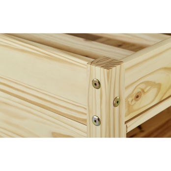 Postel s nočními stolky SCALLA borovice, 160x200 cm 9