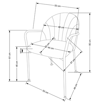 Jídelní židle SCK-500 béžová/zlatá/černá 6