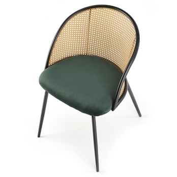 Jídelní židle SCK-508 tmavě zelená 1