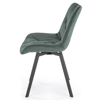 Jídelní židle  SCK-519 tmavě zelená 3