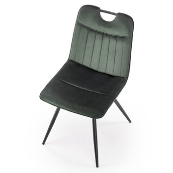 Jídelní židle  SCK-521 tmavě zelená 1