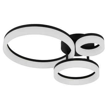 Stropní LED svítidlo SCOPE 2 černá/bílá 1