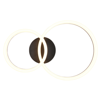 Stropní LED svítidlo SCOPE černá/bílá 2