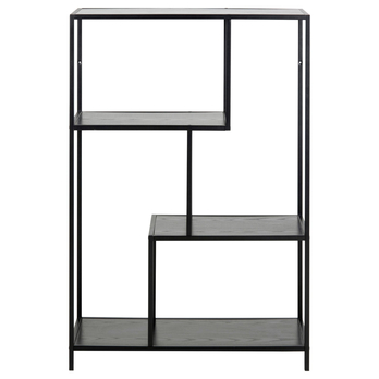 Regál/knihovna SEAFORD 9 černá 3