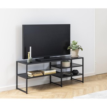 TV komoda SEAFORD černá 1