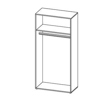 Šatní skříň SEBA 2 dub sonoma 2