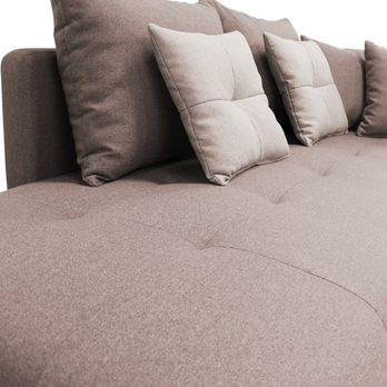 Pohovka/Divan SELAVI pravá, hnědá 6