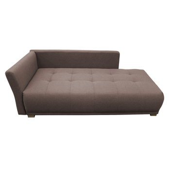 Pohovka/Divan SELAVI levá, hnědá 2