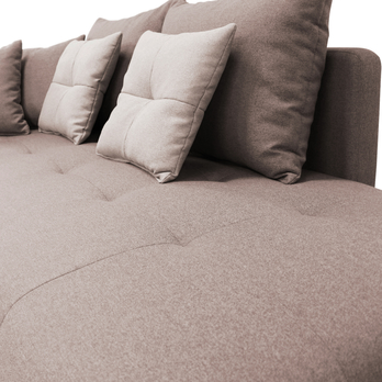 Pohovka/Divan SELAVI levá, hnědá 6