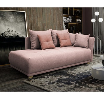 Pohovka/Divan SELAVI pravá, růžová 1