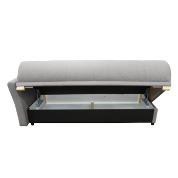 Pohovka/Divan SELAVI levá, světle šedá 3